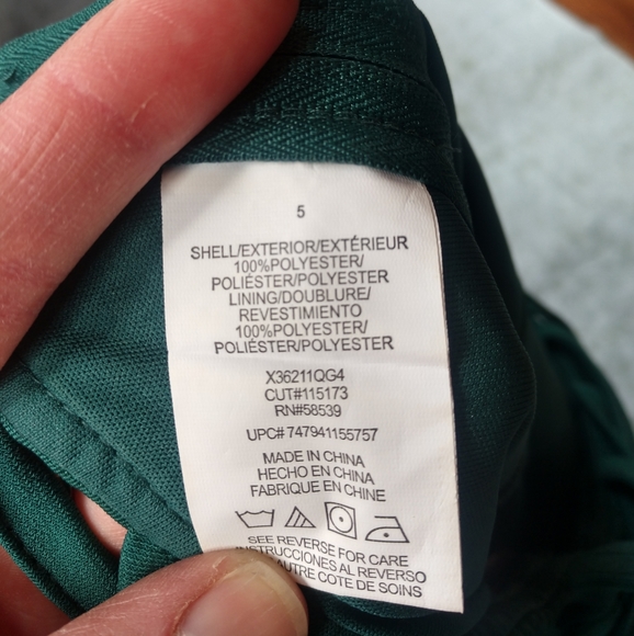 Emerald Green High Low Halter Style Semi Formal Evening Gown Prom Dress - Picture 14 of 14